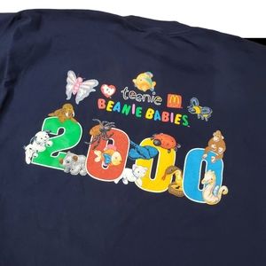 VTG Teanie BEANIE BABIES 2000 Ty McDonalds Promo T-Shirt